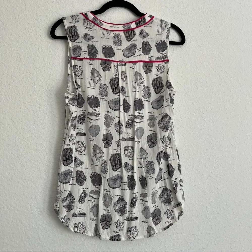 🆕 ModCloth Must-Have Minerals Blouse - Picture 5 of 6